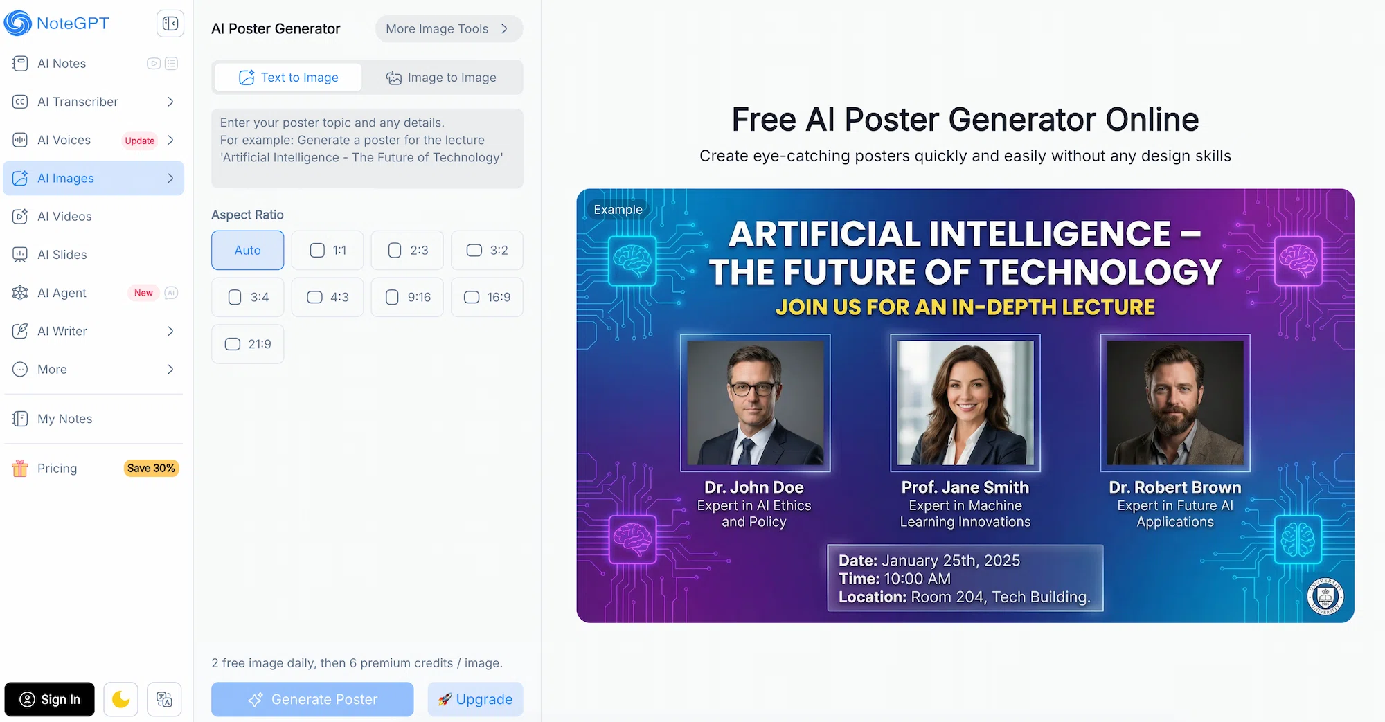 Sampling Point In Generator Set Best Free AI Poster Generator: 10 Tools Compared 2026