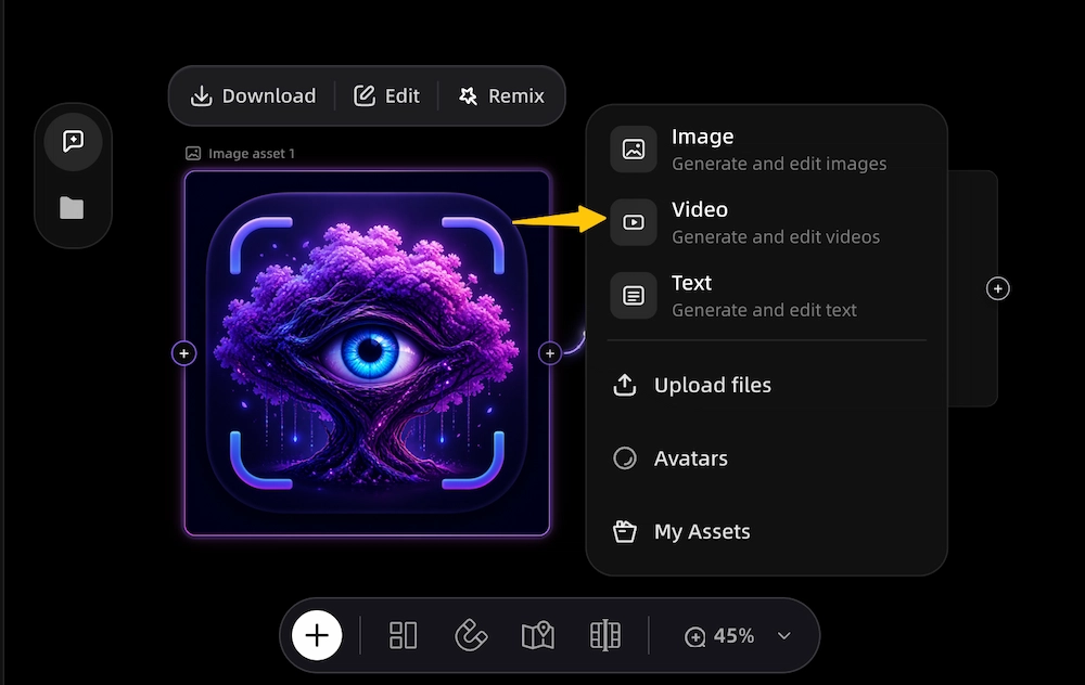 Move to the next node for AI sitcom video generation