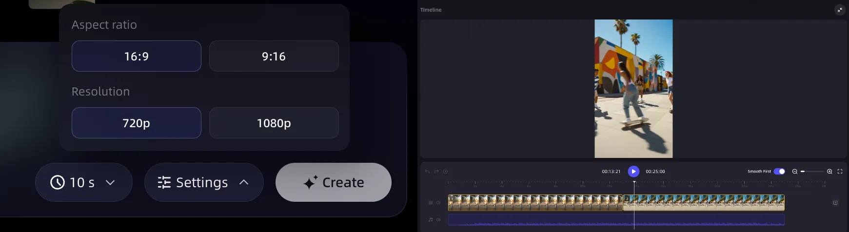 Timeline Assembly and Output Control of VidMuse AI