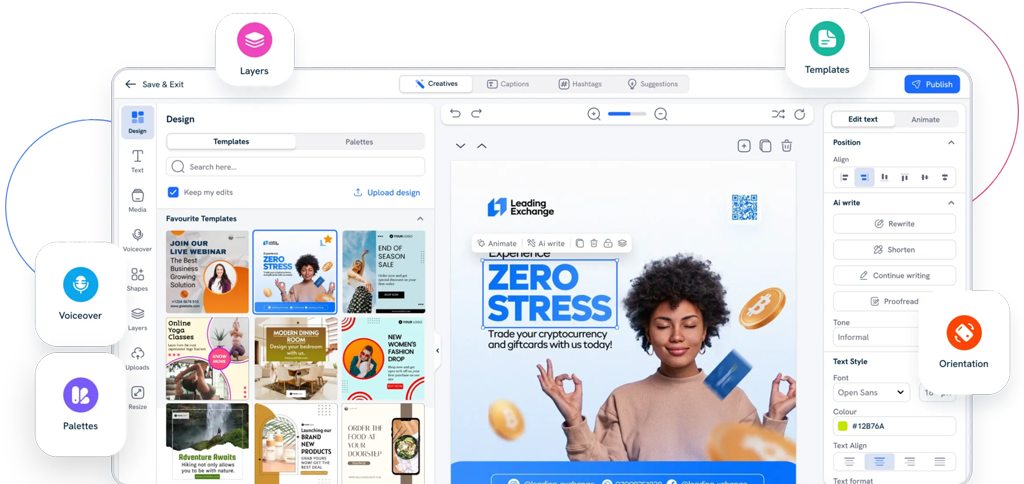 Predis.ai AI social media content and ad creative generator