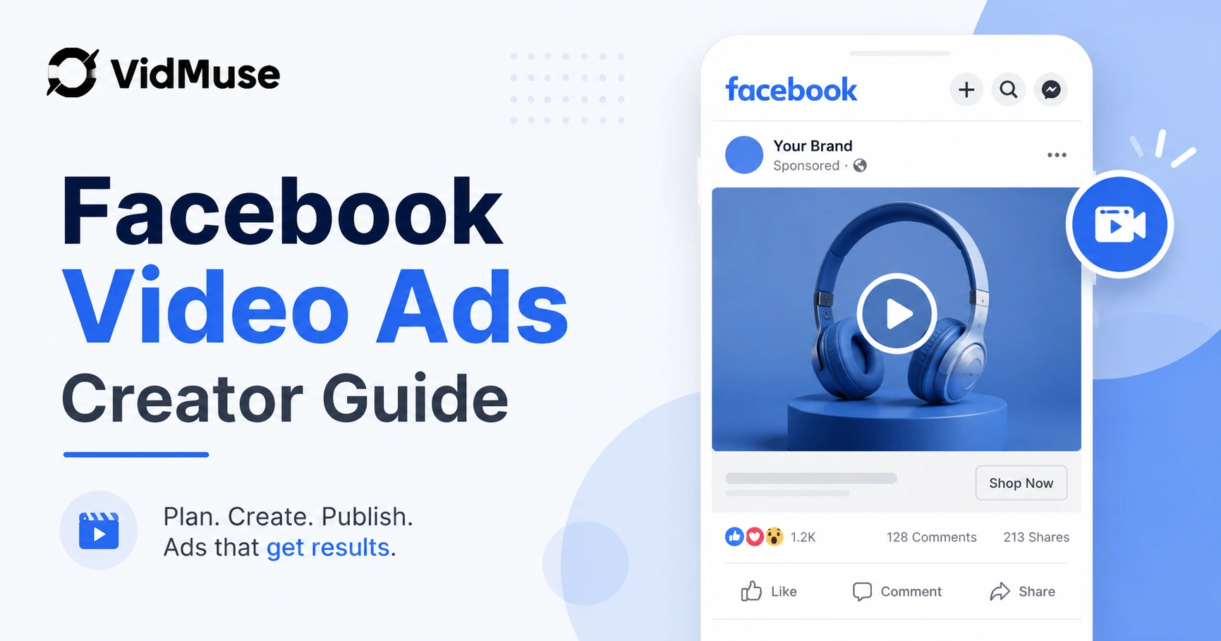 VidMuse AI FaceBook AD Video Generator Guide