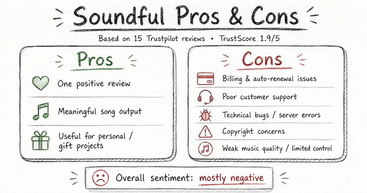 Soundful Pros and Cons