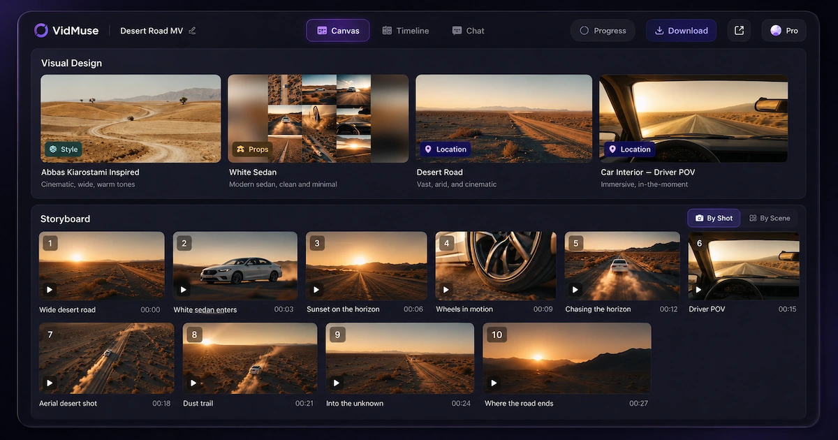 Turn Suno Lyrics into a Cinematic Storyboard