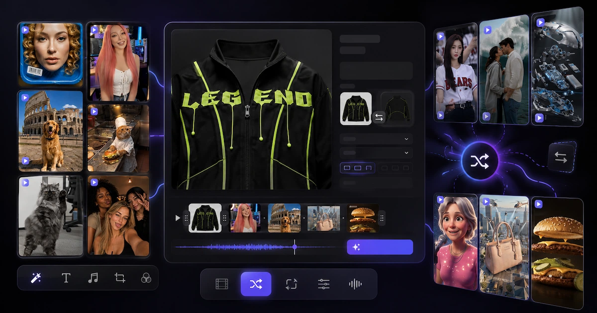 AI UGC ad templates for product review videos