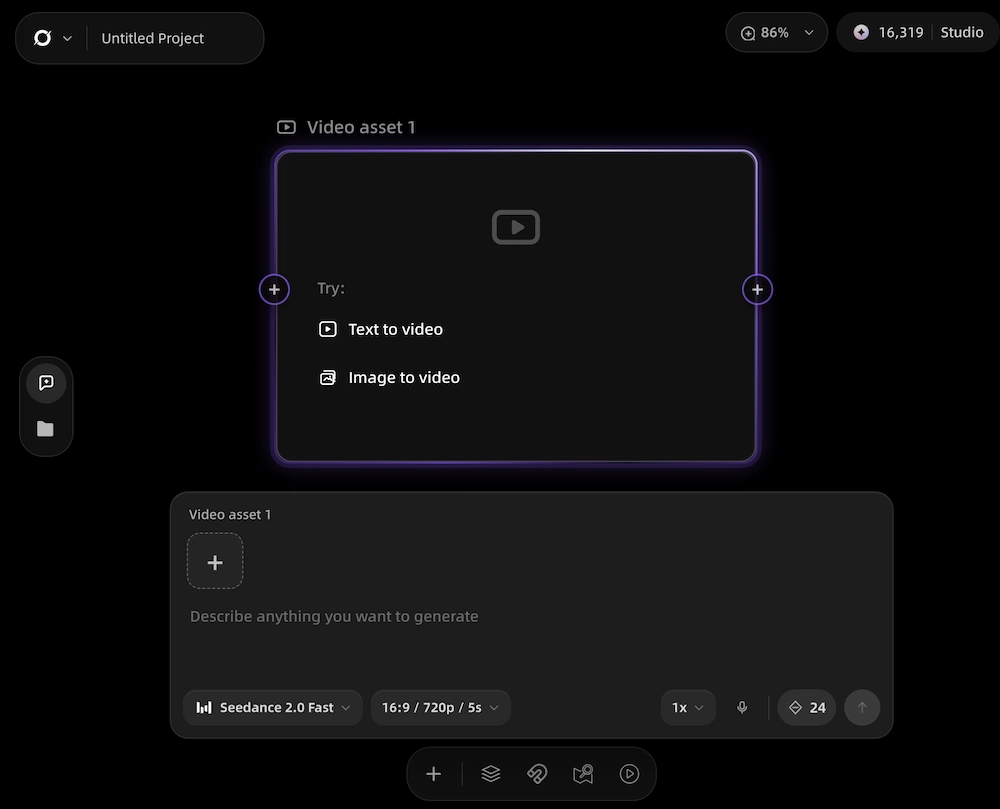 Video Node of VidMuse Canvas