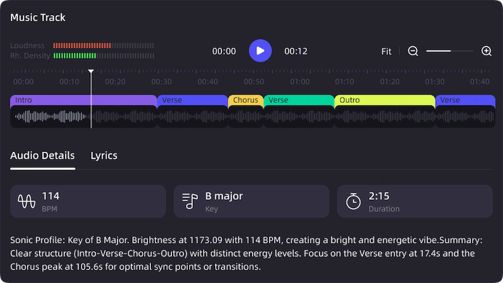 VidMuse AI Audio Intelligence