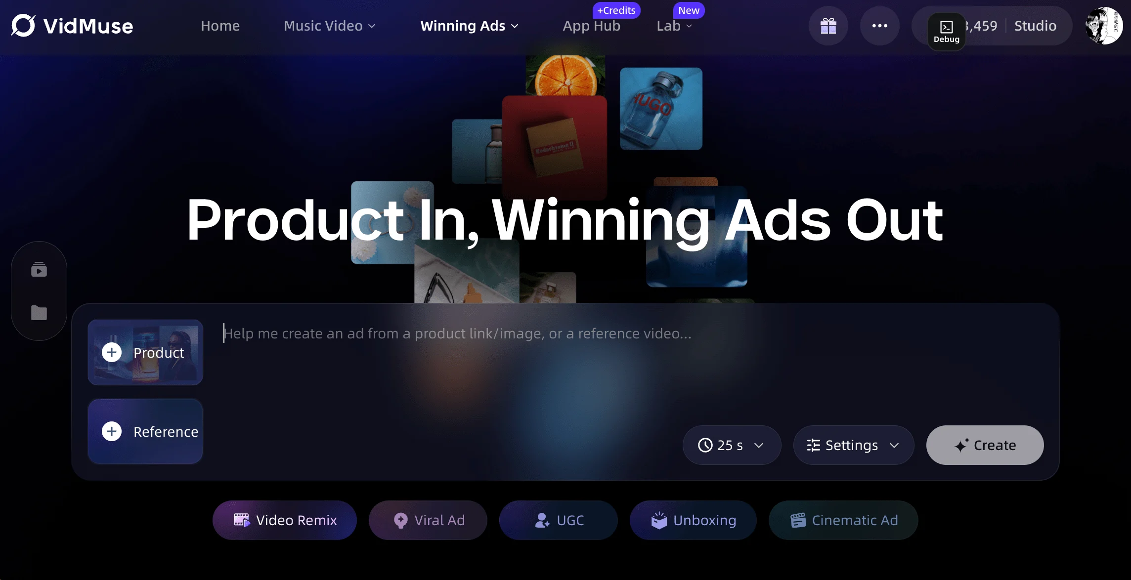 VidMuse AI Product Video Generator
