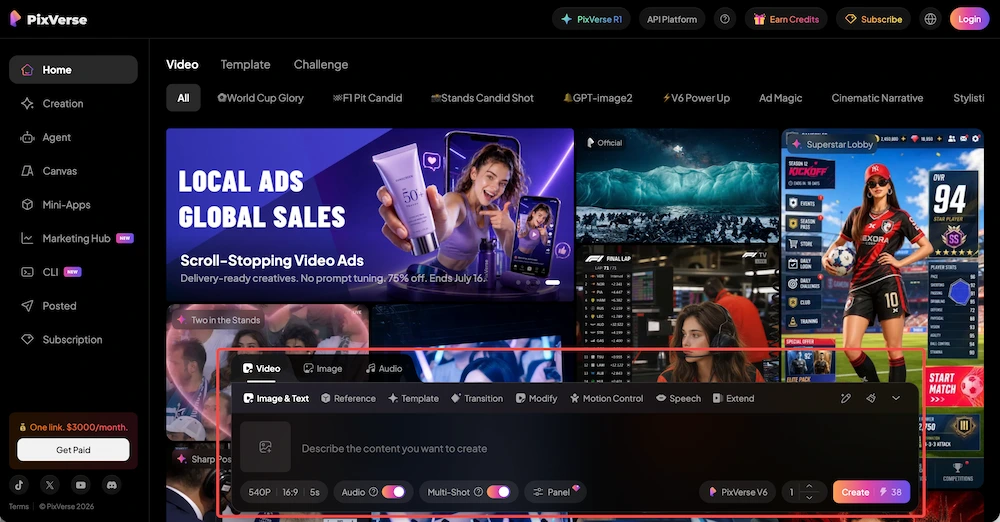 PixVerse V6 video generation capabilities and style range
