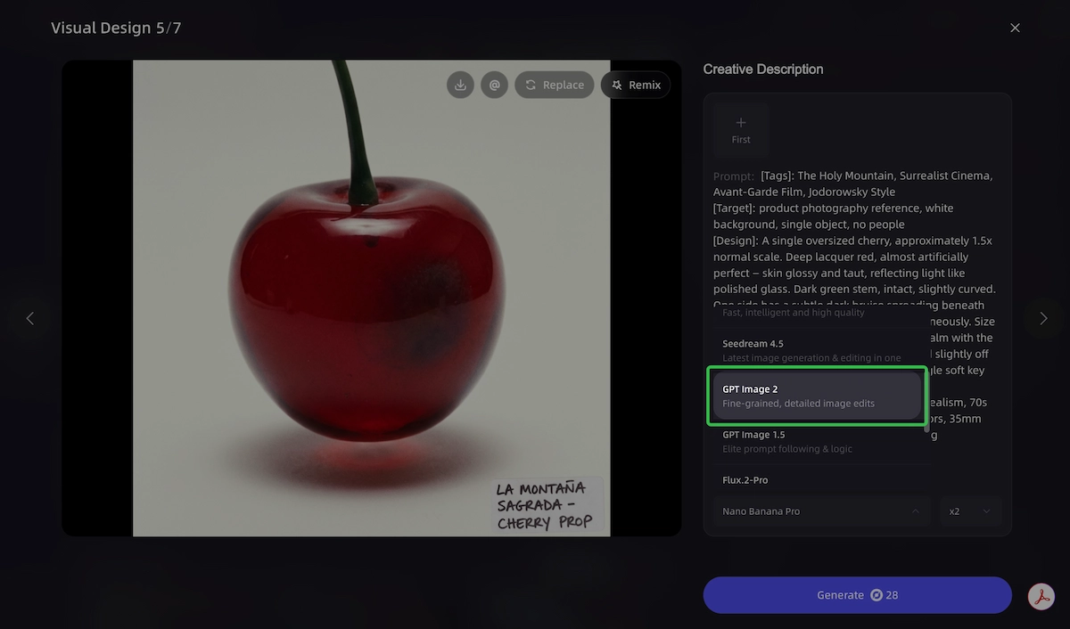 VidMuse AI Integrates ChatGPT Images 2.0 model