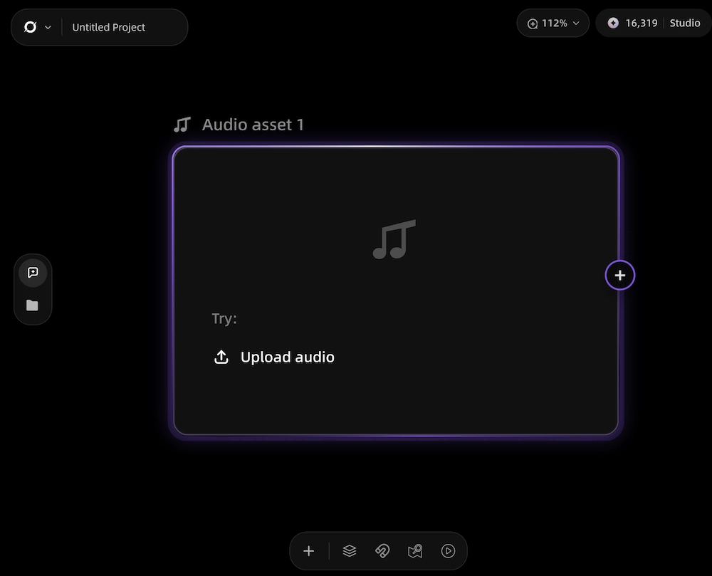 Audio Node of VidMuse Canvas
