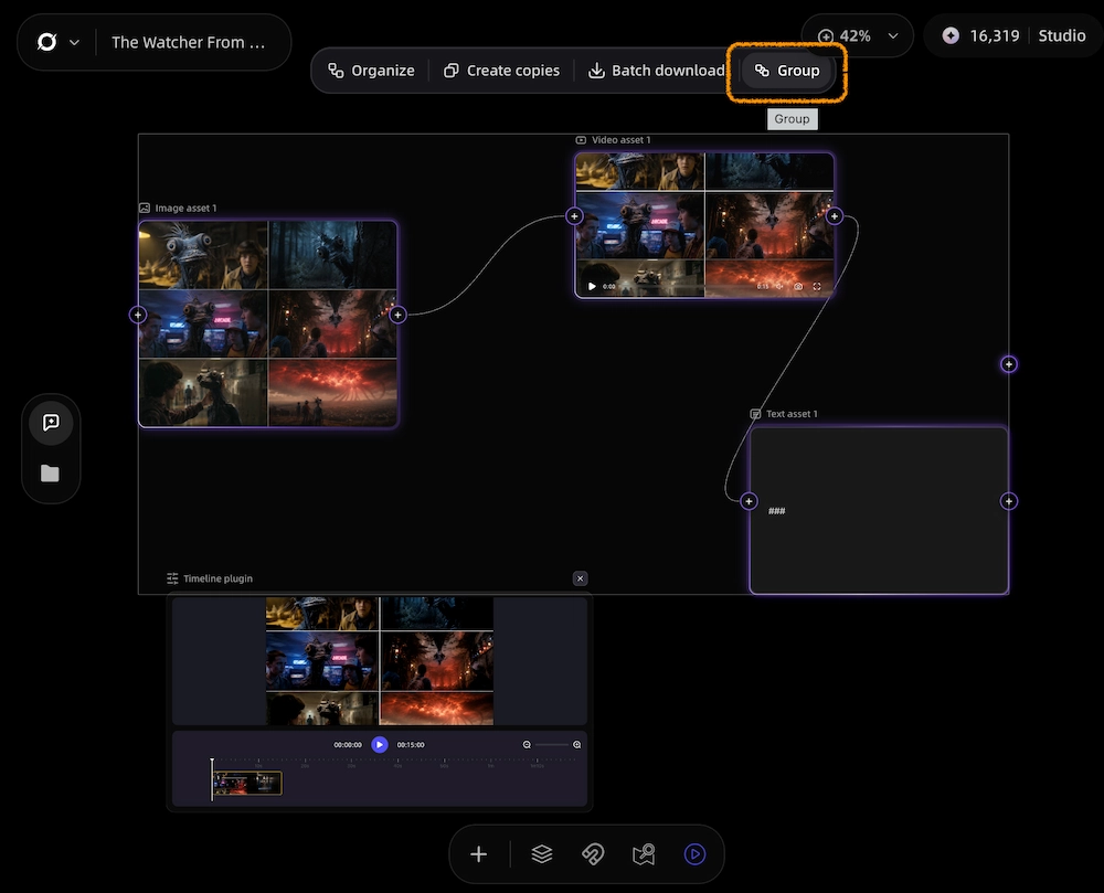VidMuse Canvas Group Organisation