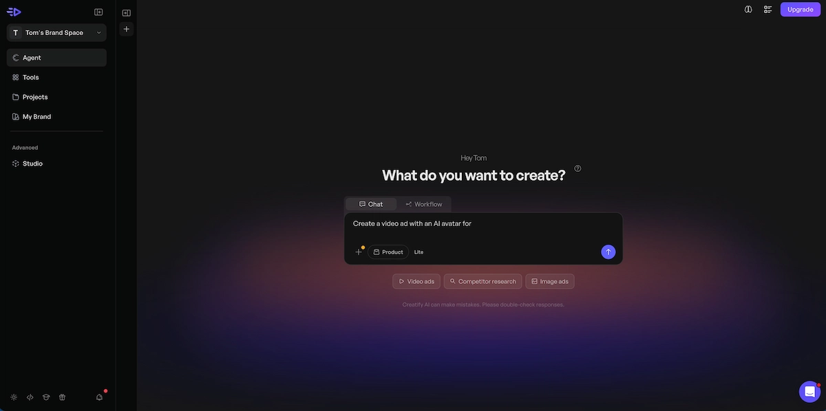 Creatify AI UGC ad tool for performance marketers