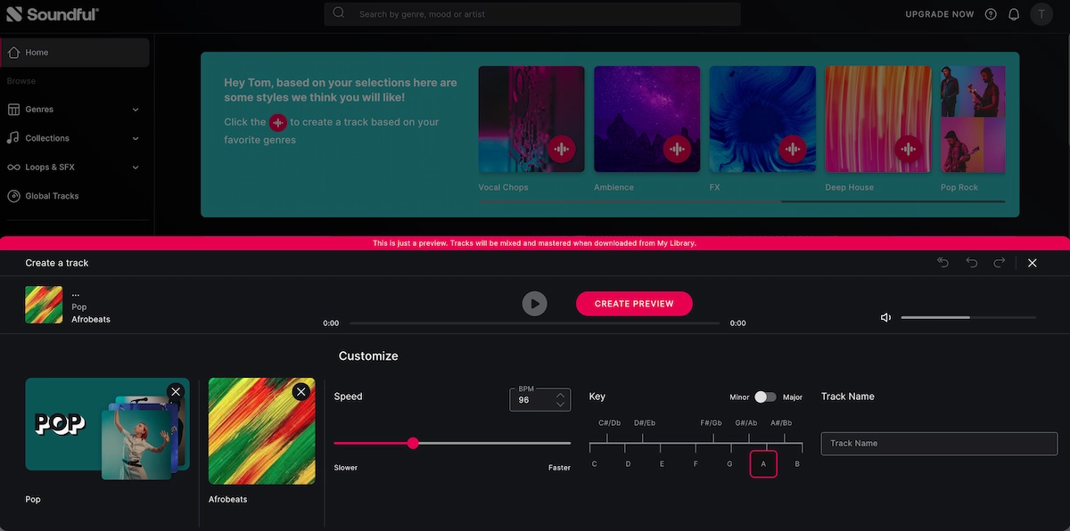 Soundful AI Music Generator