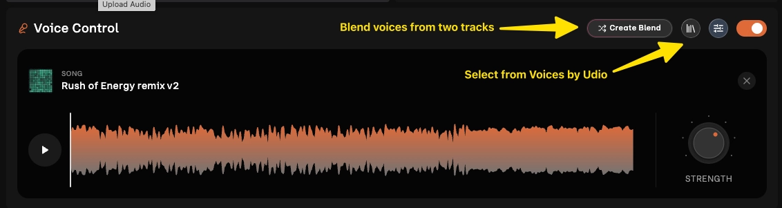 Udio Vocal Reference